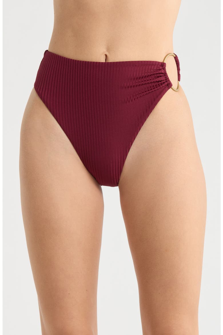 Lolita Bikini Bottoms, Main, color, BURGUNDY