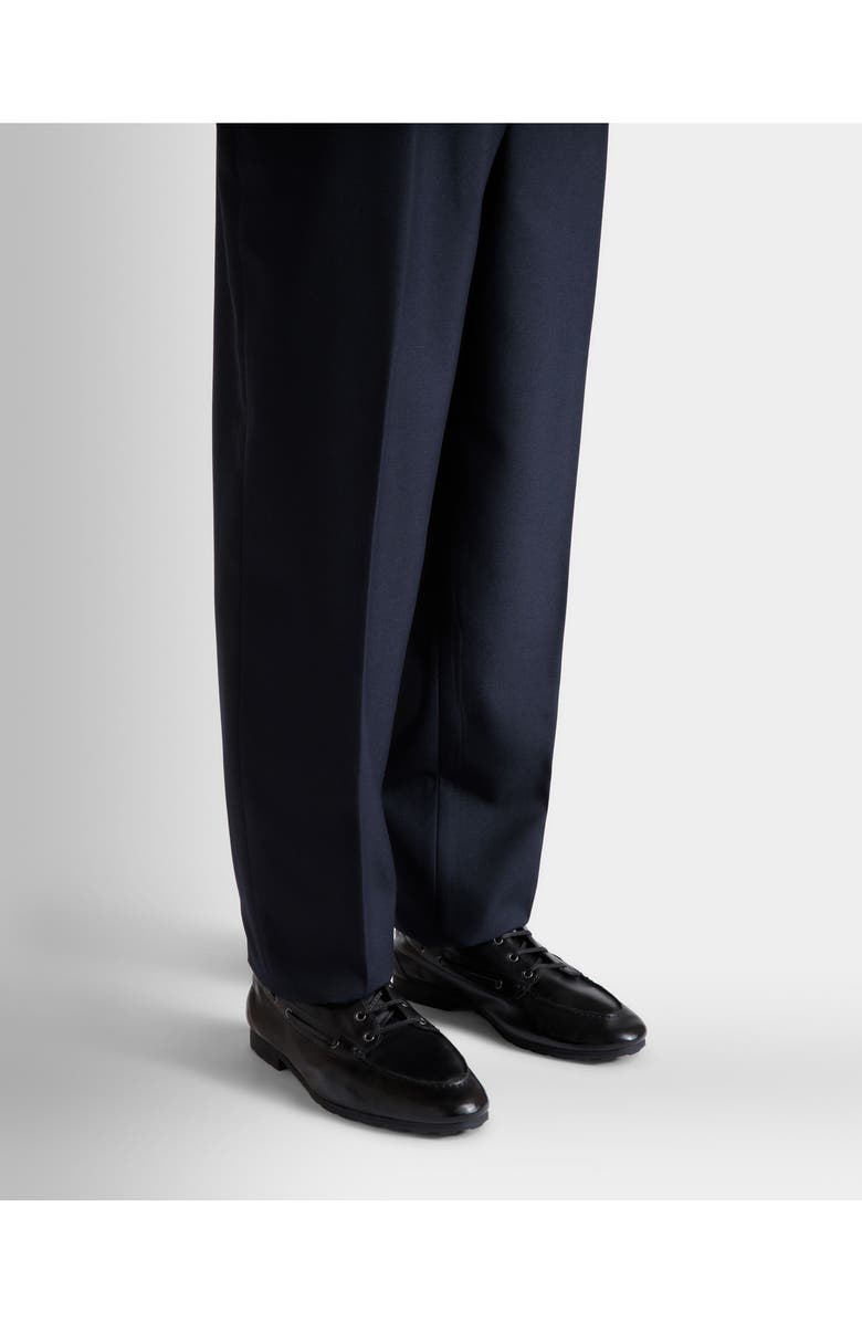 Bally Plume Bootie In Buffalo Leather, Alternate, color, Black