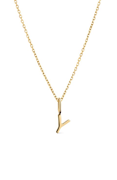 Letter Necklace - Gold Letter Necklace