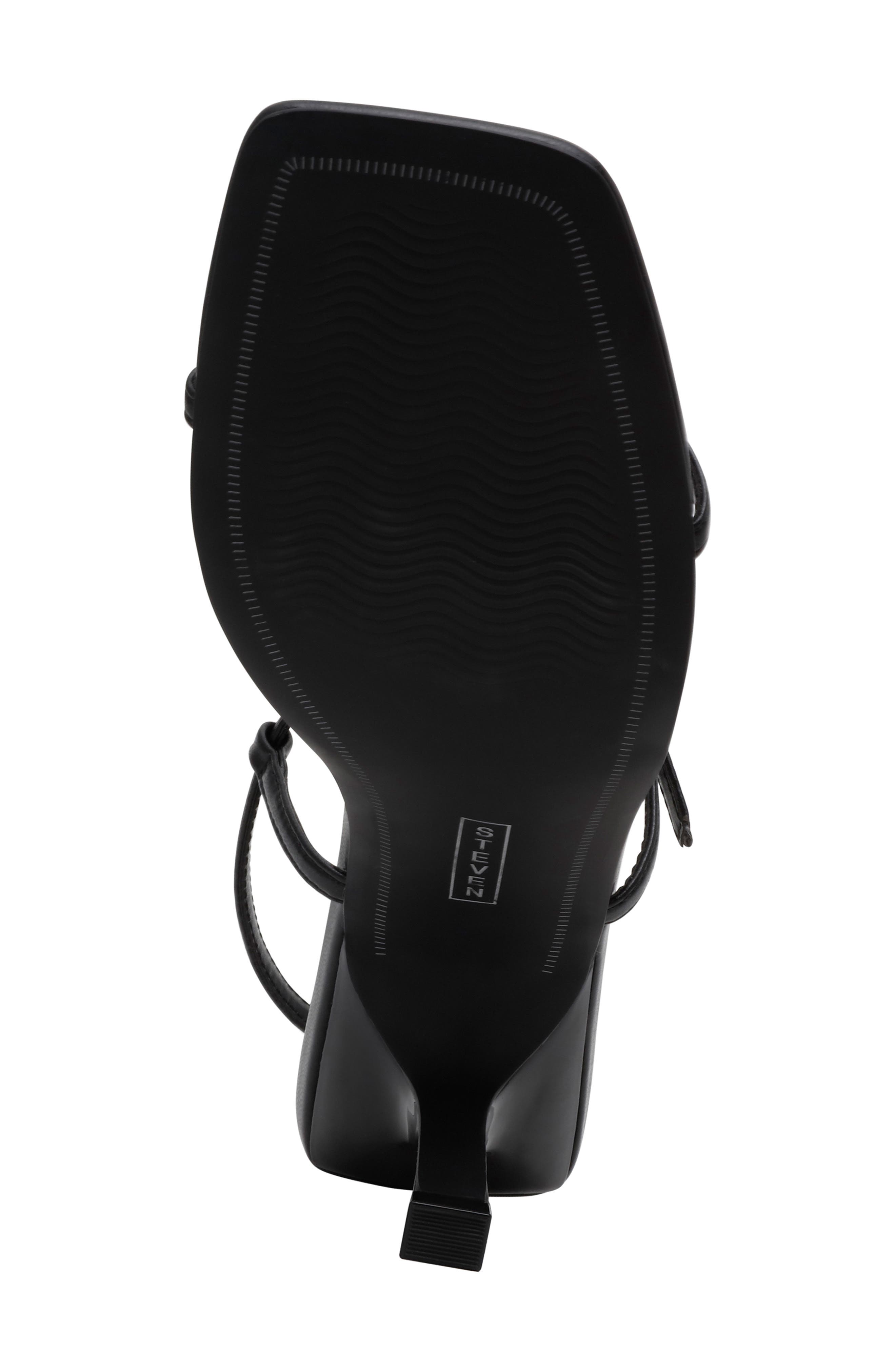 Steven New York Tamila Sandal, Alternate, color, Black