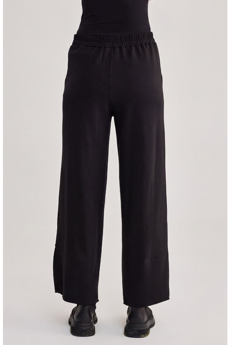 Mar Fleece Balloon Pants, Alternate, color, Black