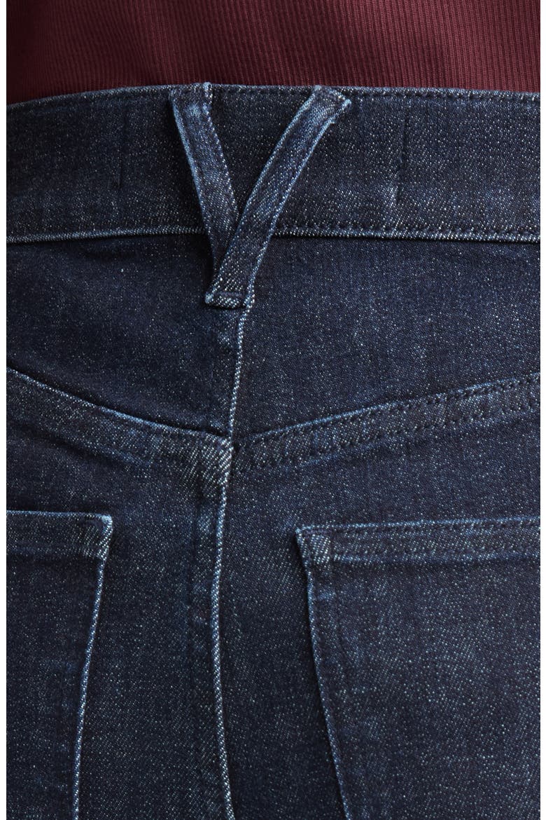 Milla High Waist Slim Straight Leg Jeans, Alternate, color, INDIGO RINSE