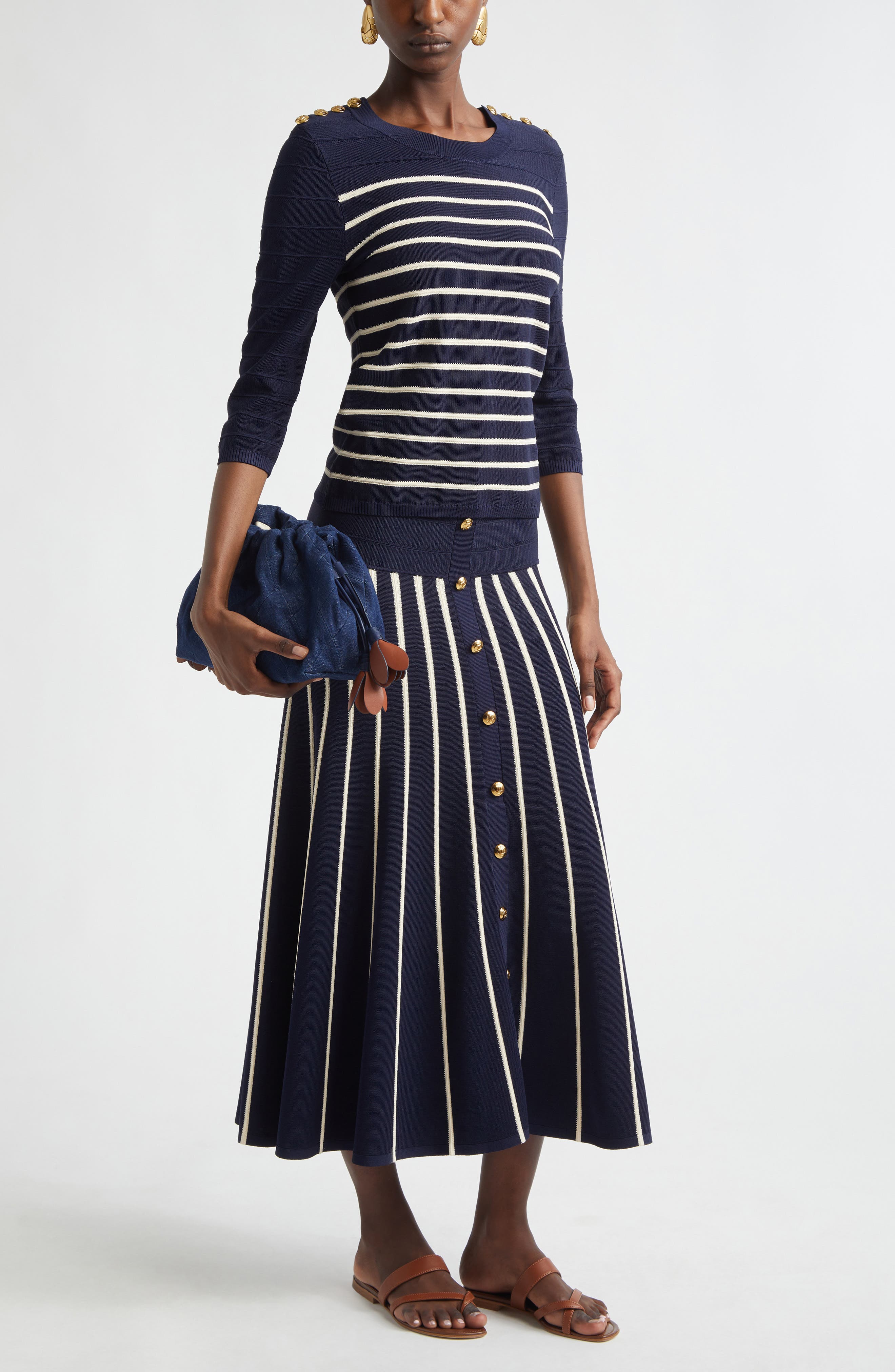 Kindred Spirit Luna Stripe Sweater - image 2