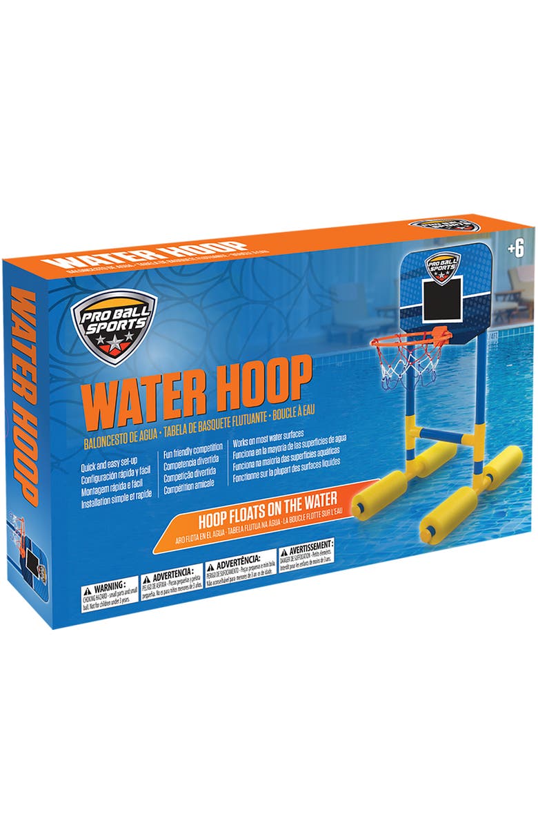 Maccabi Art Pro Ball Swimming Pool Floating Basketball Water Hoop, Main, color, Multicolored