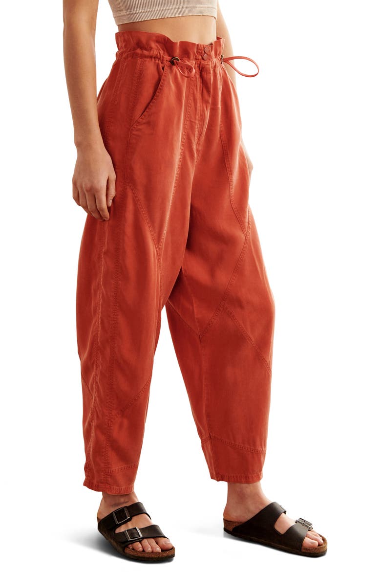 Free People FP Movement Point Break Pants, Alternate, color, DEEP GINGER