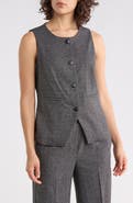 Nicole Miller Ava Houndstooth Vest