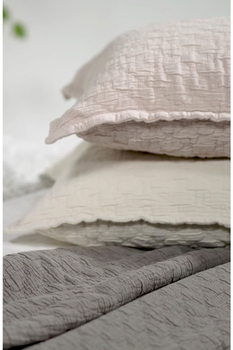 Ojai Euro Cotton Sham, Alternate, color, BLUSH