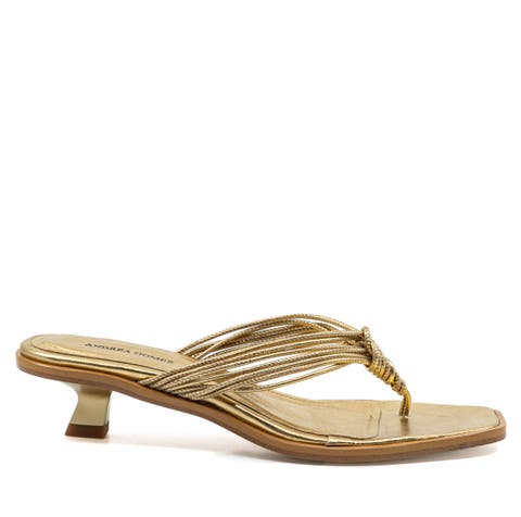 Fern Leather Sandal