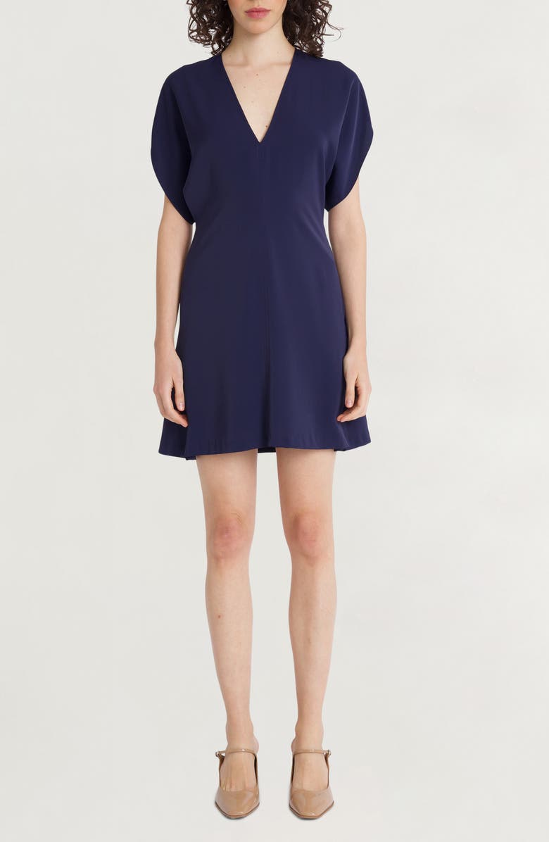 Luxely V-Neck Minidress, Main, color,