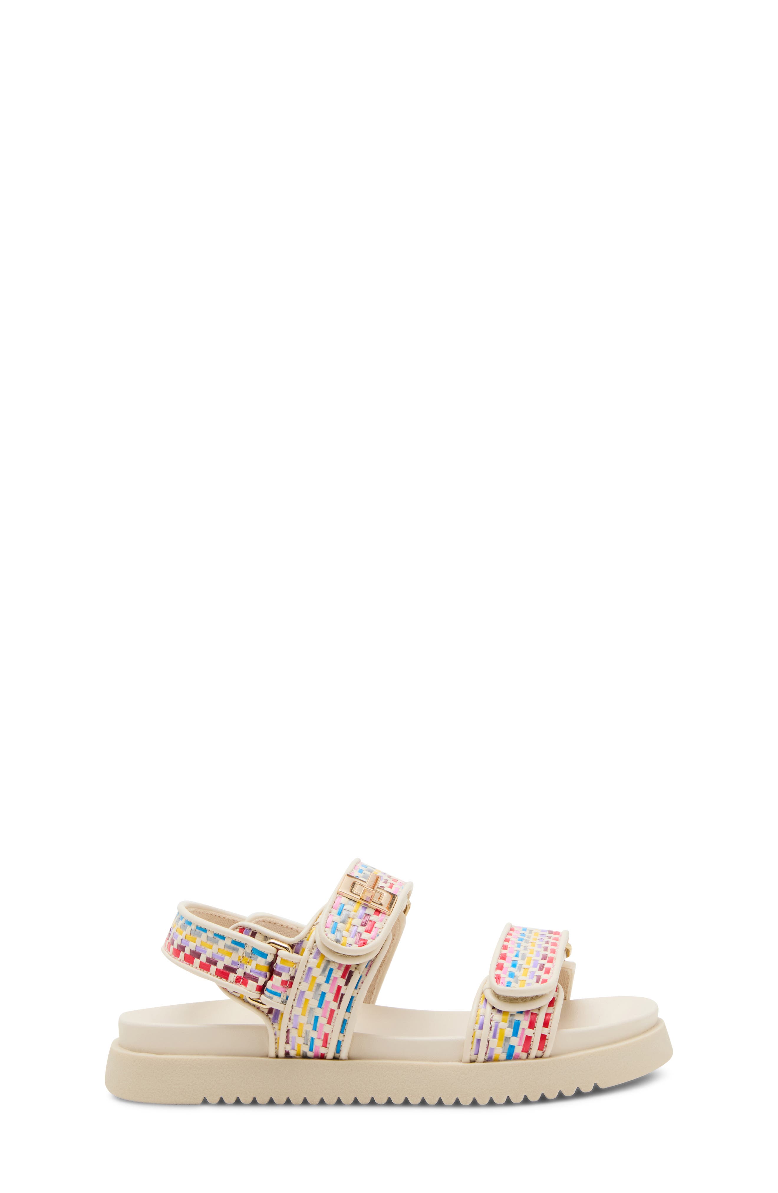 Mona Sandal, Alternate, color, STRIPE MULTI