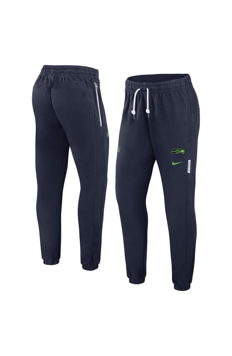 Nike Women's Nike College Navy Seattle Seahawks Sideline Performance Jogger Pants, Alternate, color, College Navy