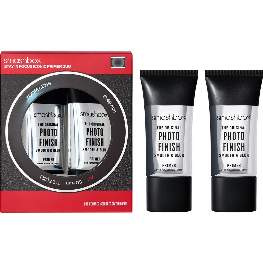 Smashbox Photo Finish Foundation Primer Duo $68 Value In Transparent