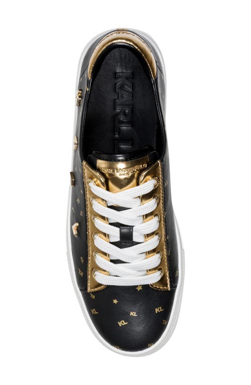 Karl Lagerfeld Paris Cate Pin Sneaker In Multi