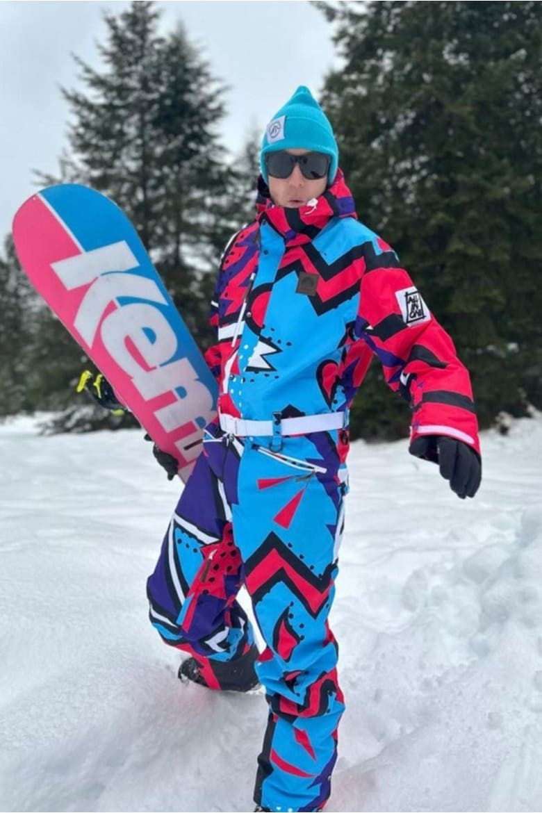 Fresh Prince Ski Suit - Mens, Alternate, color, multi-colour
