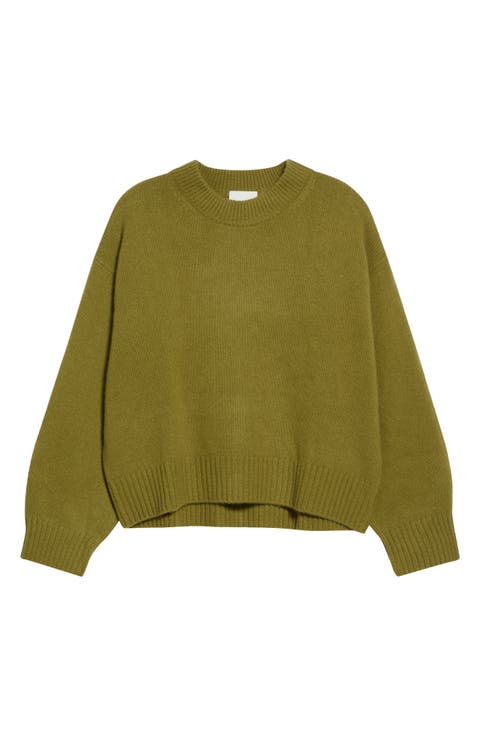 Cove Cashmere Oversized Crewneck Sweater