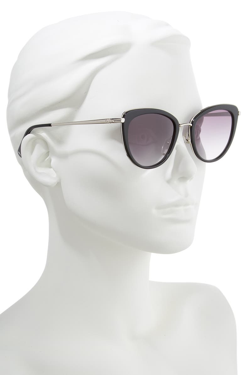 Longchamp Roseau 54mm Cat Eye Sunglasses, Alternate, color,