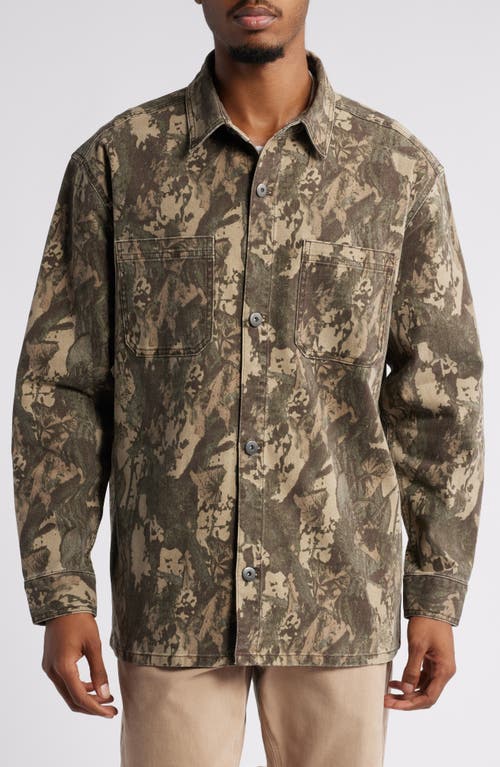 BP. BP. WORKWEAR STRETCH COTTON CANVAS OVERSHIRT