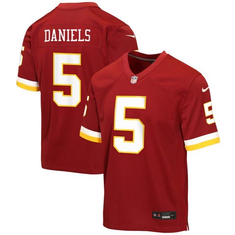 Youth Nike Jayden Daniels Burgundy Washington Commanders Game Jersey