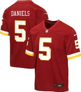 Nike Youth Nike Jayden Daniels Burgundy Washington Commanders Game Jersey