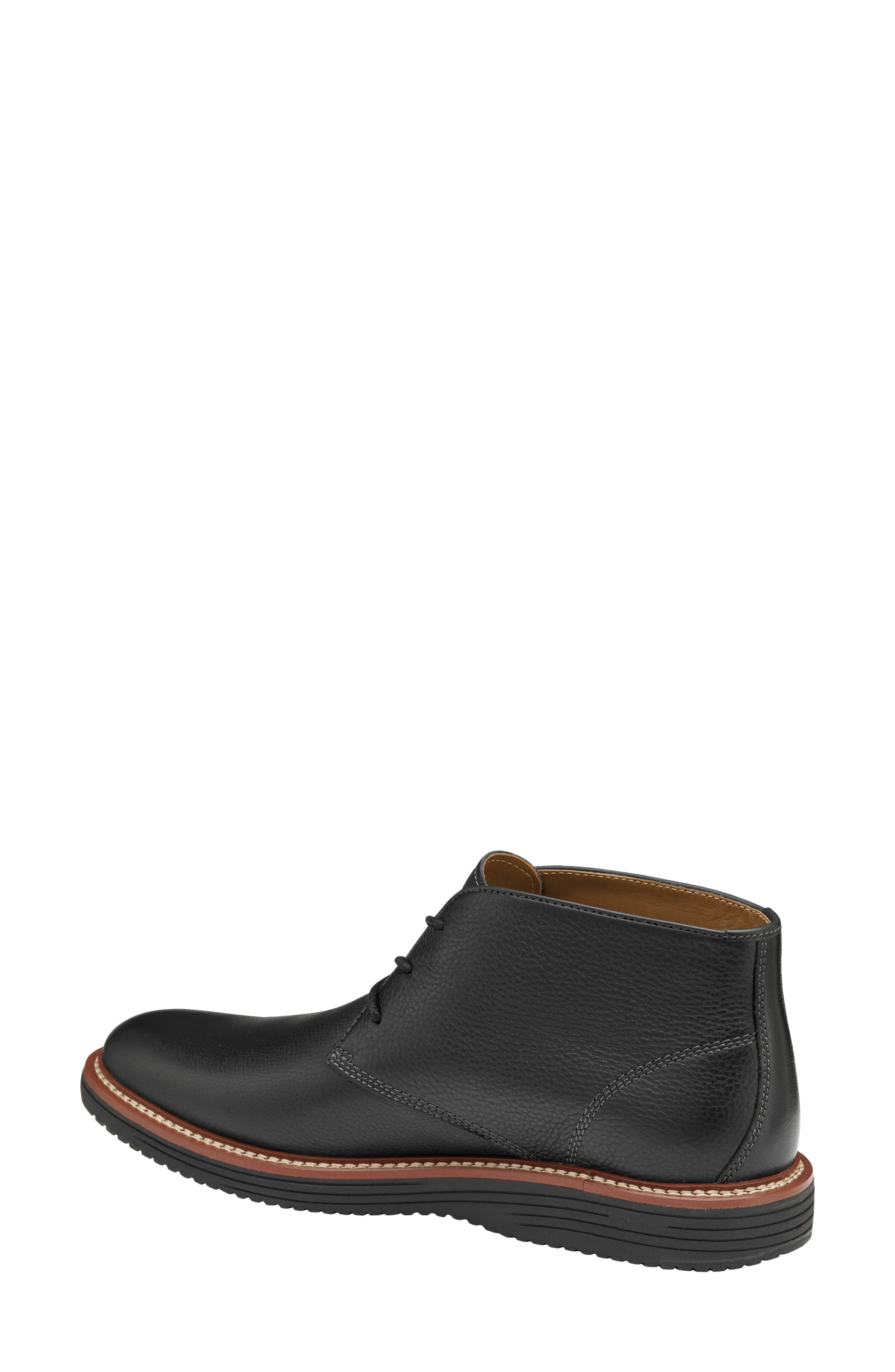 Johnston 
Murphy Upton Chukka, Alternate, color, Black Full Grain