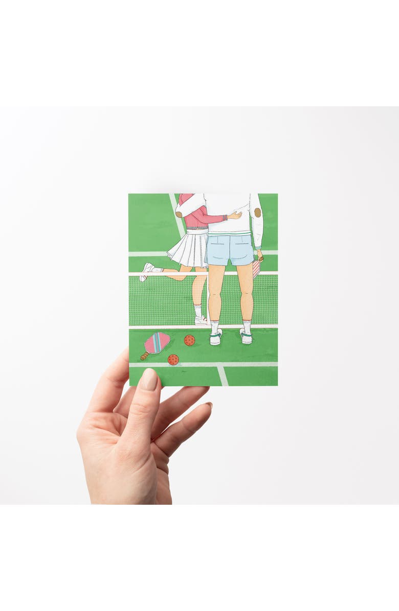 Ramus & Co Love/Valentine's Greeting Card Pack (3ct) "Best Match Pickleball Couple", Alternate, color, Multi-Pack