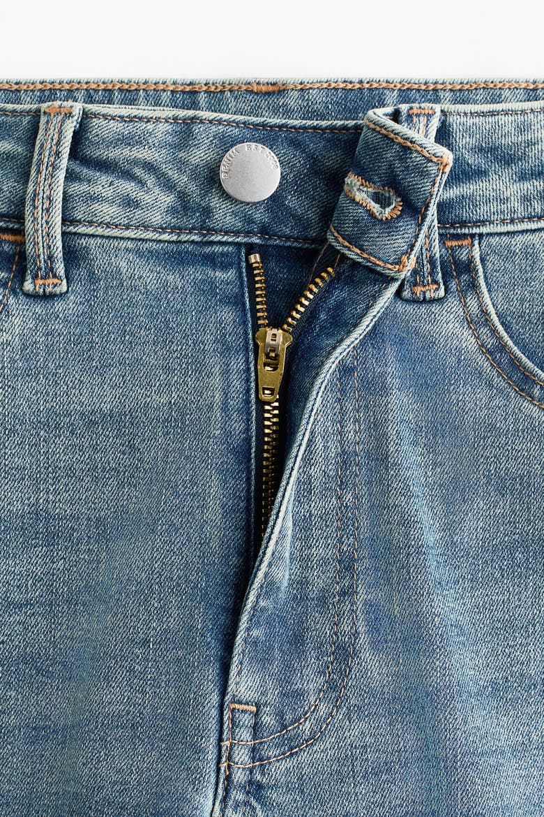 Skinny High-waist Ankle Jeans, Alternate, color, Denim blue