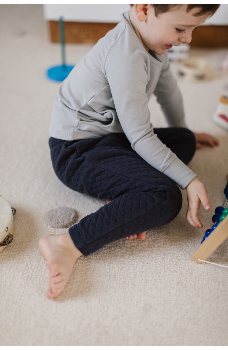 Pehr Essentials Organic Cotton Top, Alternate, color, Soft Sea