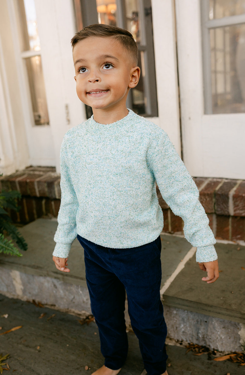 Little Paper Kids Wallace Sweater, Alternate, color, Light Blue