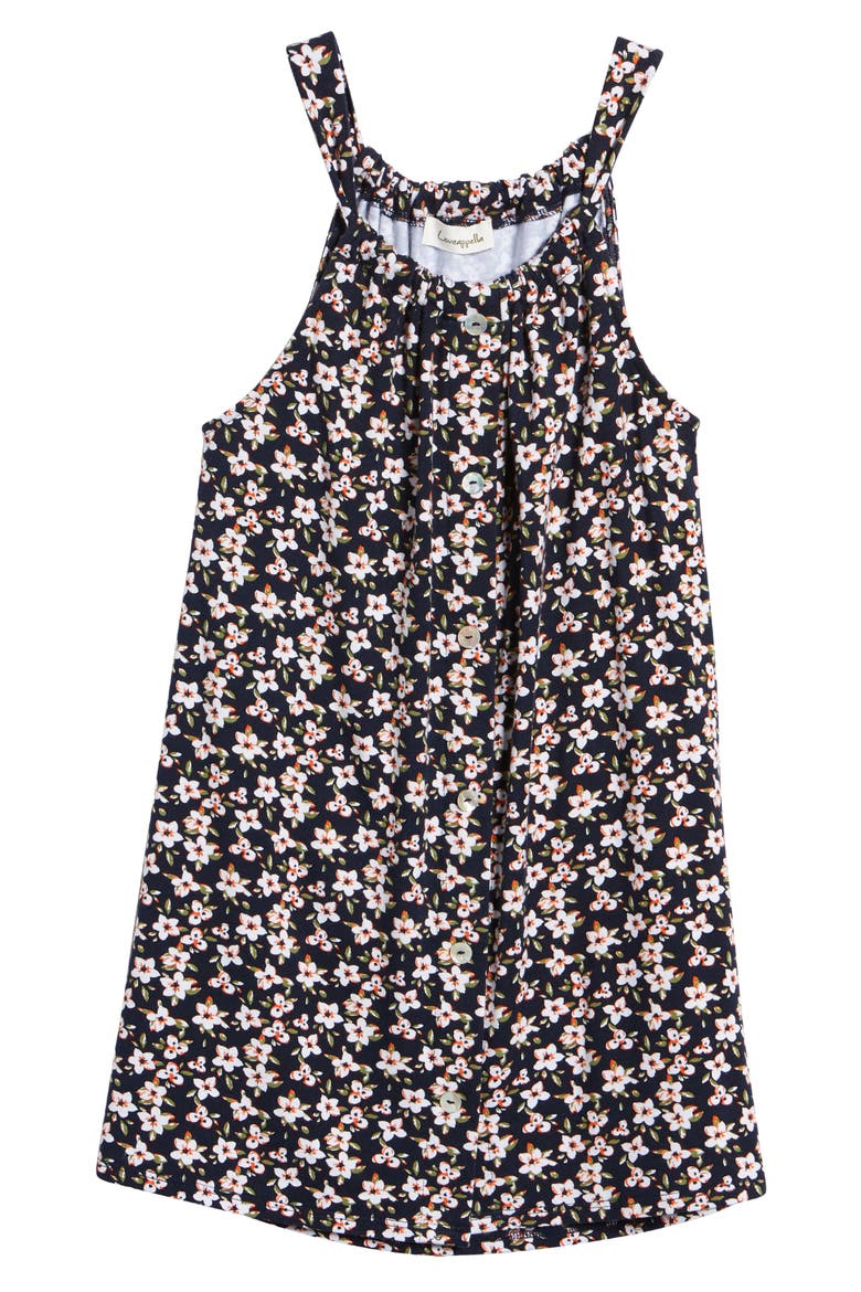 Halter Tank, Alternate, color, NAVY
