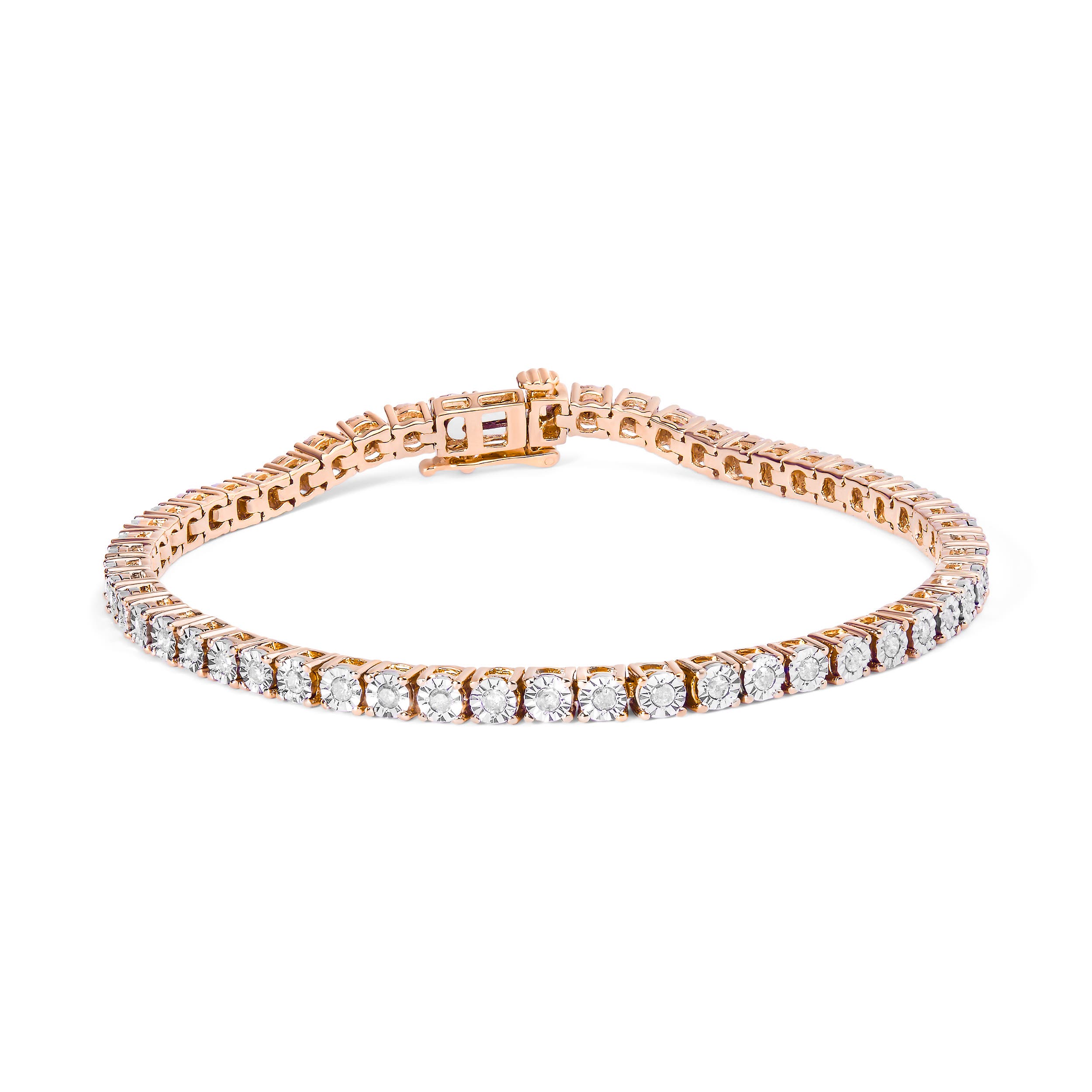Rose Gold over Silver