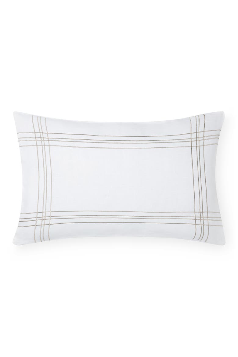 Chianni Accent Pillow, Main, color, WHITE/LATTE