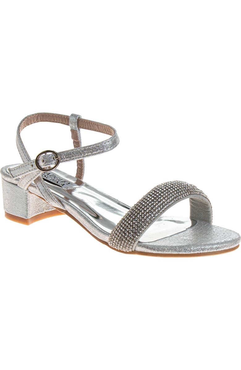 BADGLEY MISCHKA Low Heeled Dress Shoes, Main, color, Silver