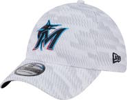 New Era Men's New Era  White Miami Marlins Graded 39THIRTY Flex Hat