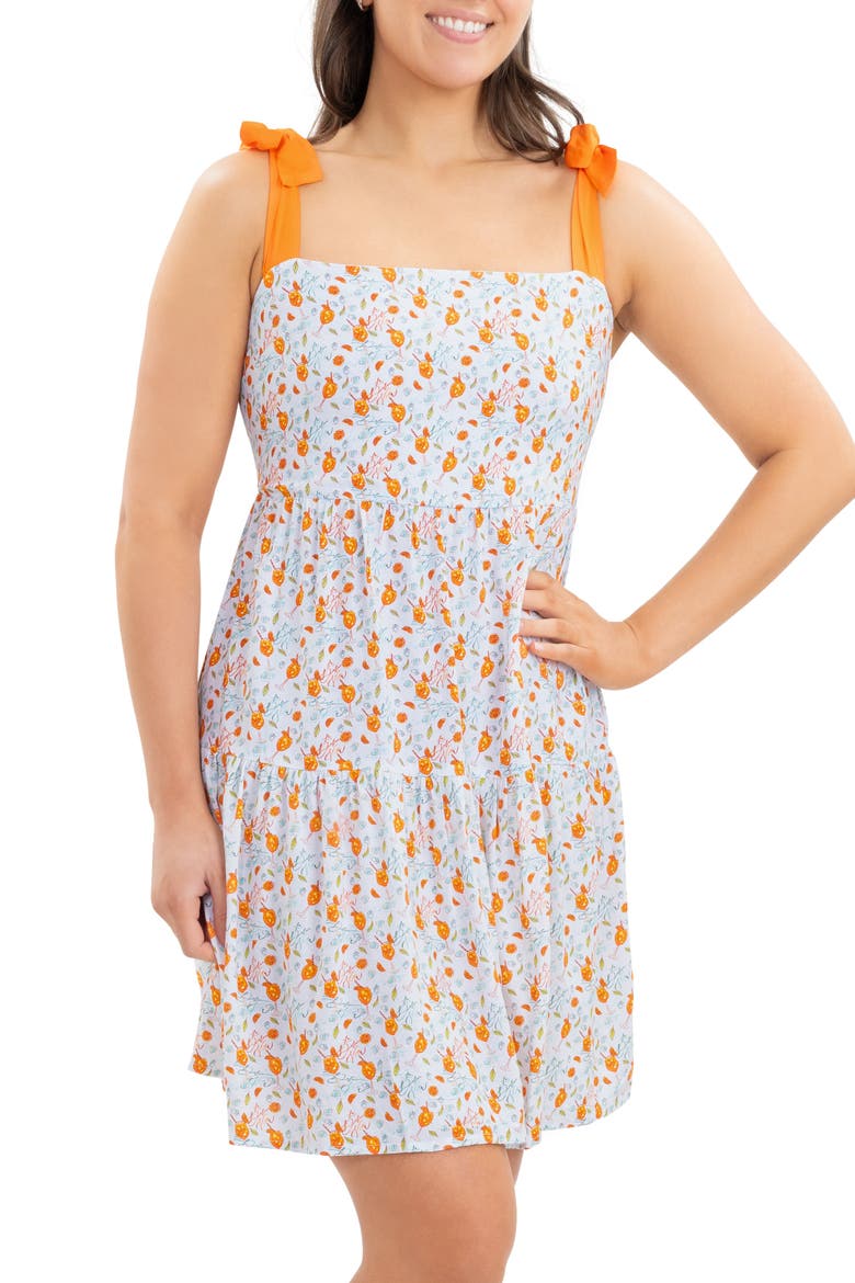The Seaside Spritz - Mini Resort Dress, Main, color, White