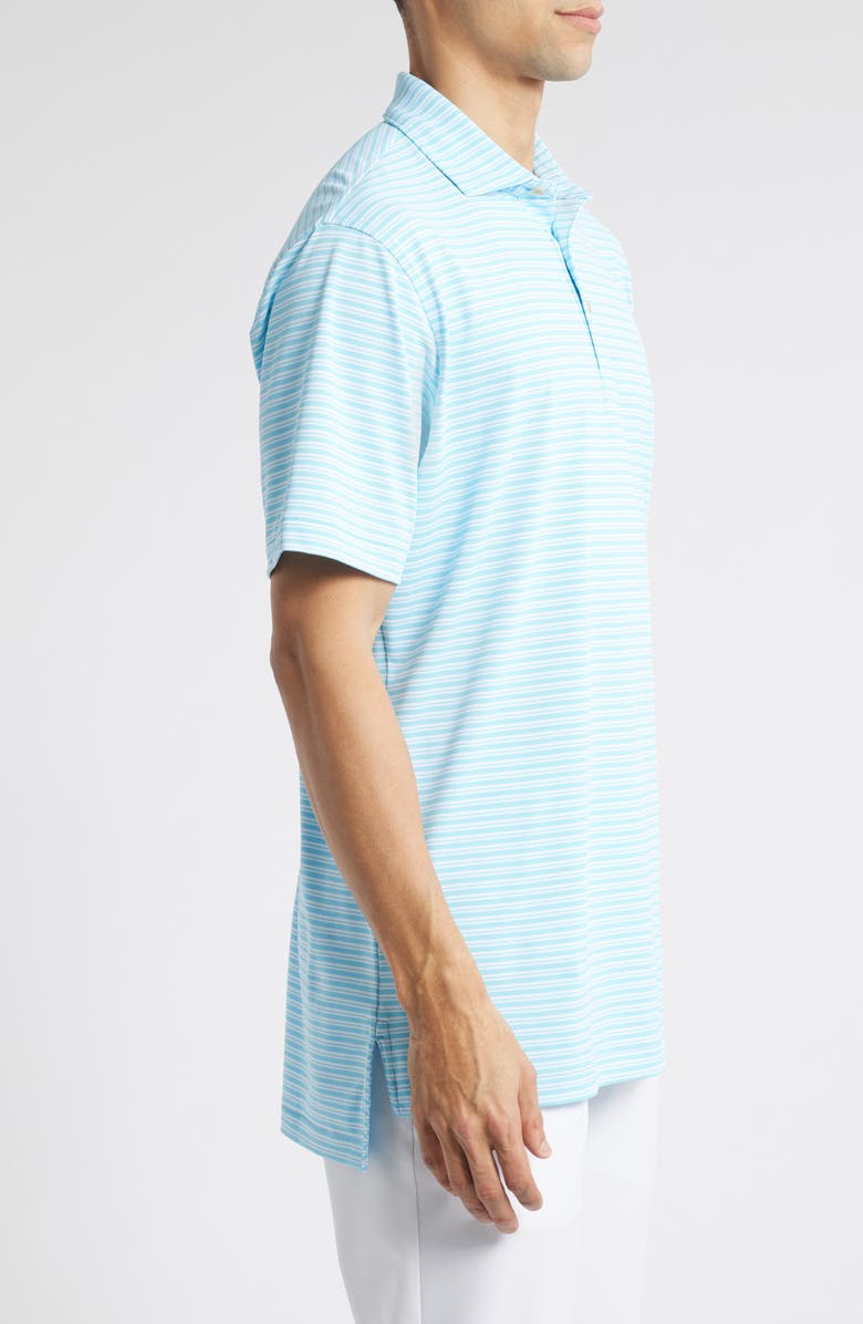 Peter Millar Dellroy Performance Mesh Polo, Alternate, color, Maya Blue