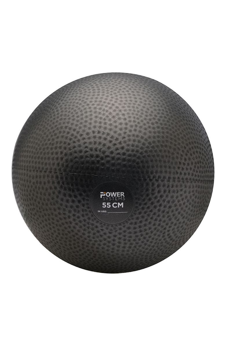 Power Systems ProElite Stability Ball - Heavy-Duty, Non-Slip Balance Ball for Exercise, Main, color, Black