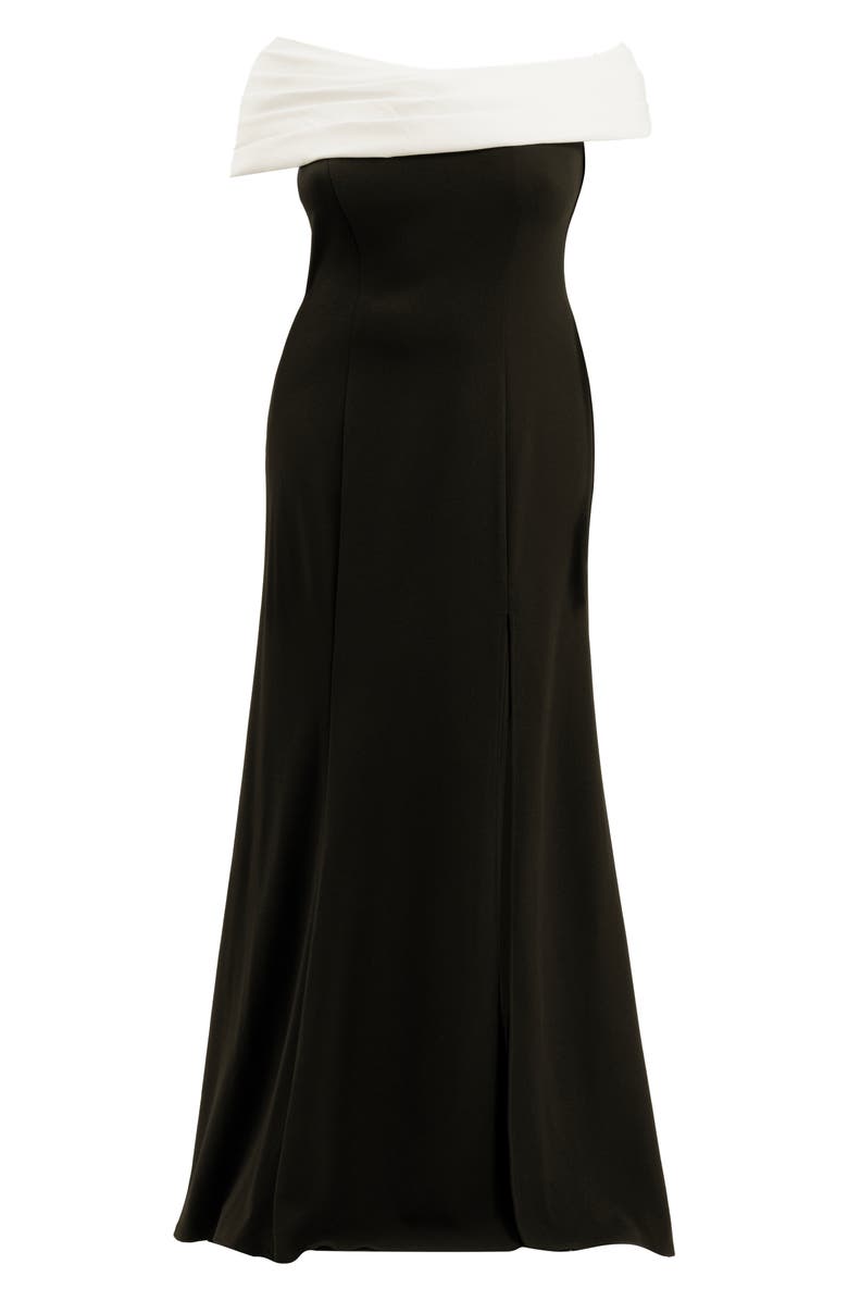 Tadashi Shoji One-Shoulder Taffeta Gown, Alternate, color,