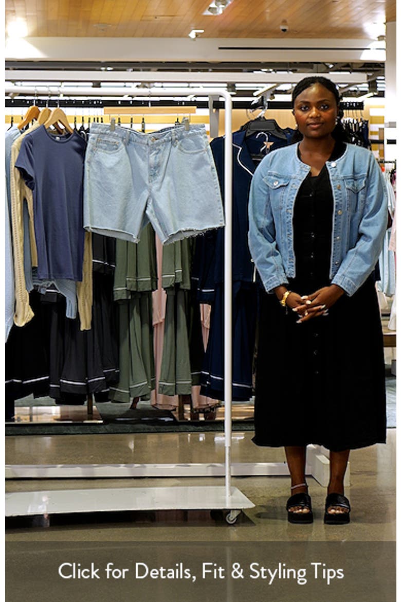 Tomboy Low Rise Cutoff Denim Shorts video