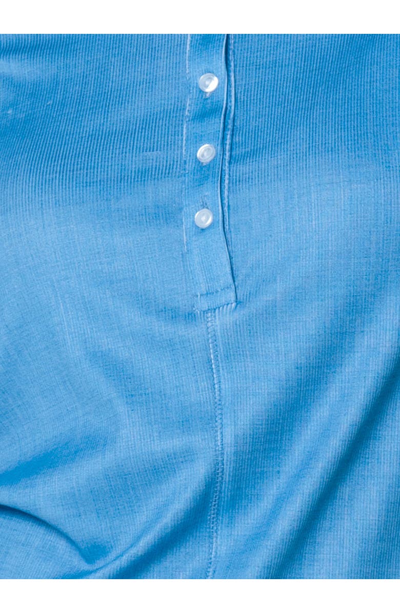 Lucky in Love Linen Play Henley Long Sleeve, Alternate, color,