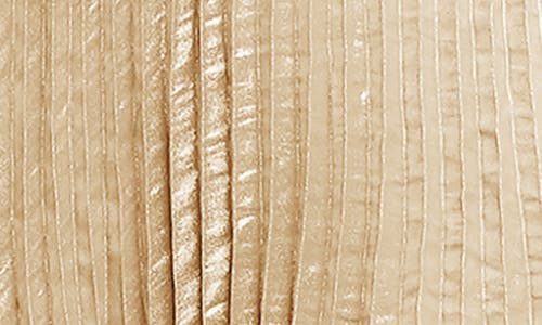 Dress The Population Zahrah Tiered Pleated Satin Evening Gown In Gold