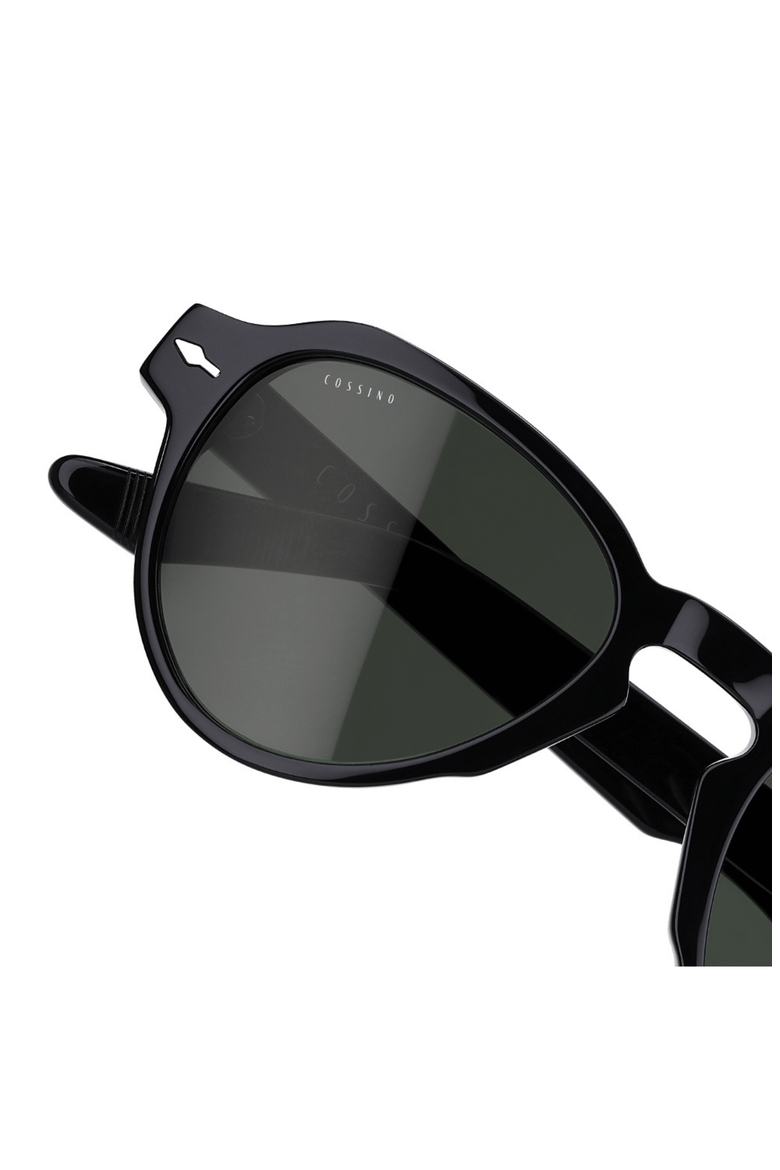 Soul 51mm Pilot Acetate Sunglasses, Alternate, color, Black