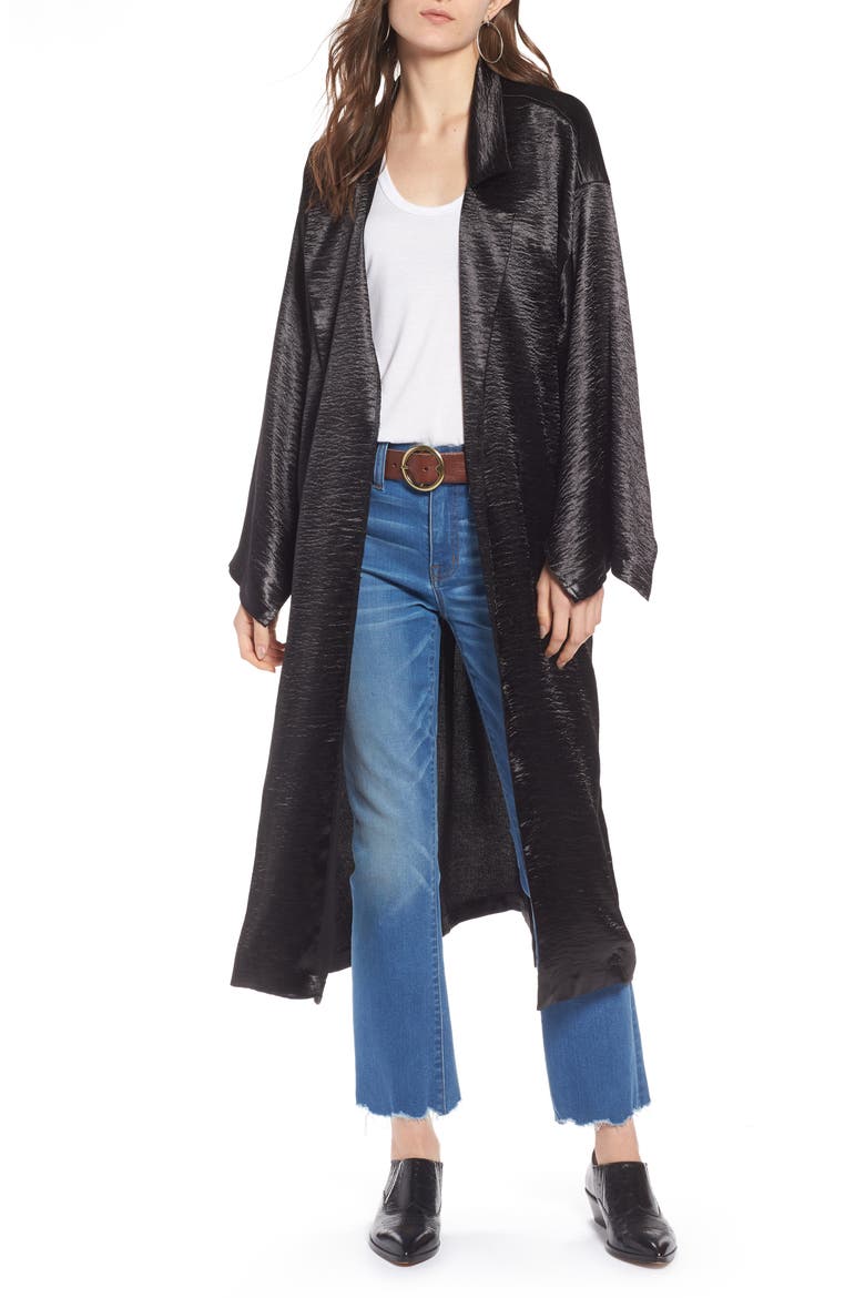 Kimono Jacket, Main, color, BLACK