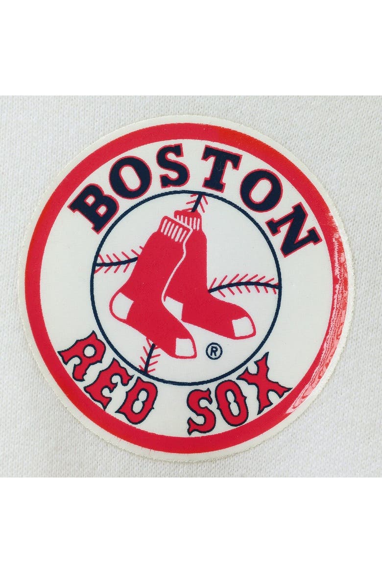 Men's New Era Navy/White Boston Red Sox Cooperstown Collection Quarter-Zip Hoodie Jacket, Alternate, color, Navy