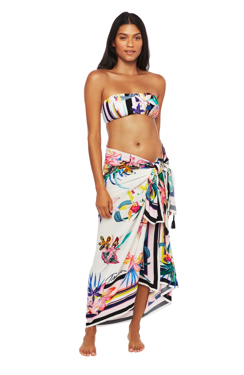 Trina Turk Treasure Cove Cover-Up Pareo, Alternate, color, 