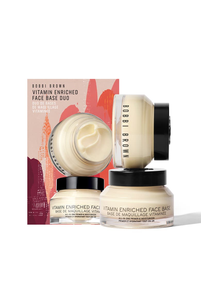 Bobbi Brown Vitamin Enriched Face Base Moisturizer & Primer Duo $138 Value, Main, color,