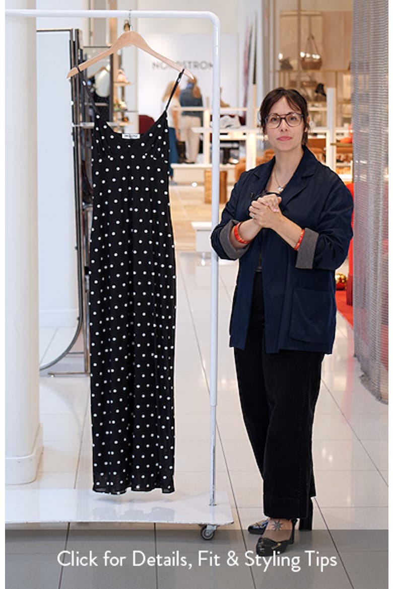 Glass Half Full Sleeveless Mesh Maxi Dress video