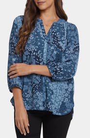 NYDJ Pintuck Top