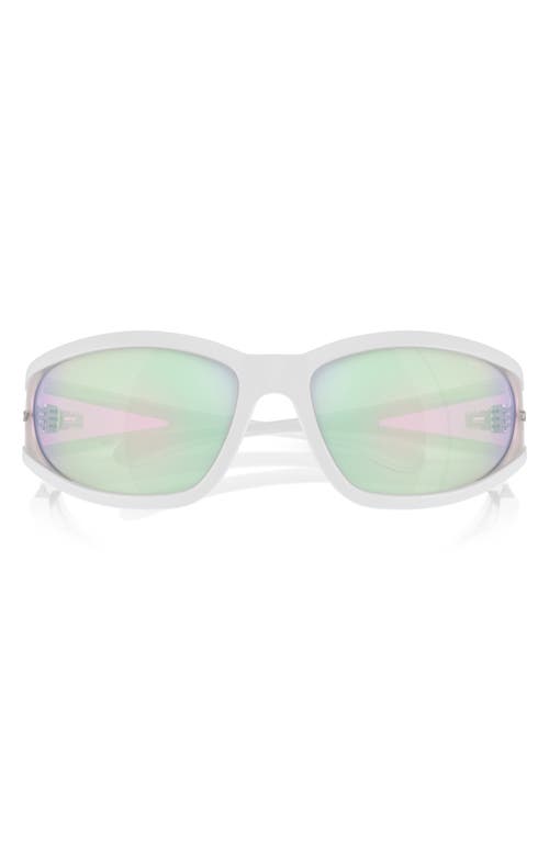 Diesel ® 65mm Oversize Pillow Sunglasses In Matte White/bubble