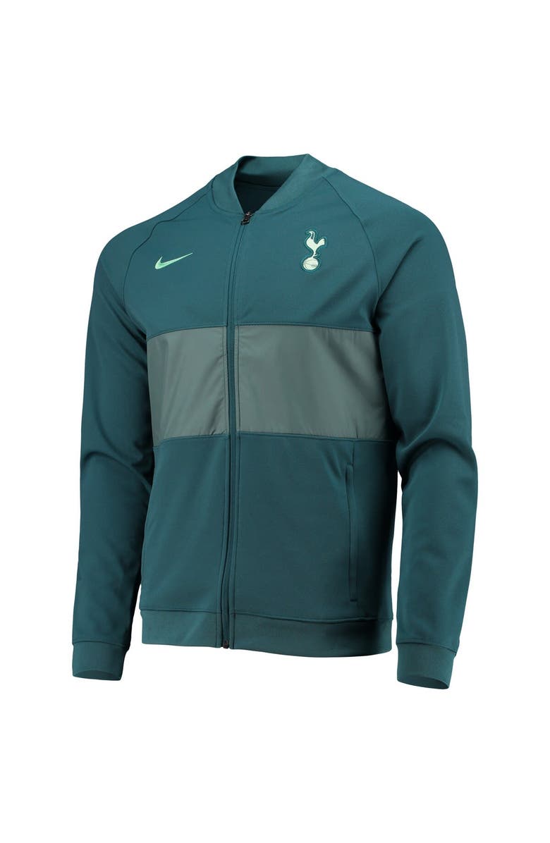 Nike Men's Nike Green Tottenham Hotspur I96 Anthem Raglan Full-Zip Jacket, Alternate, color,