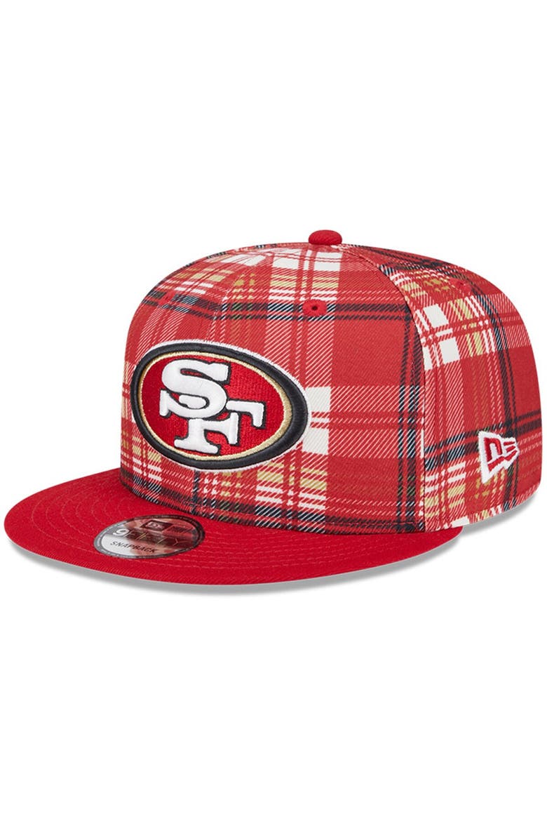 Men's New Era Scarlet San Francisco 49ers 2024 Sideline Statement 9FIFTY Snapback Hat, Main, color, Scarlet